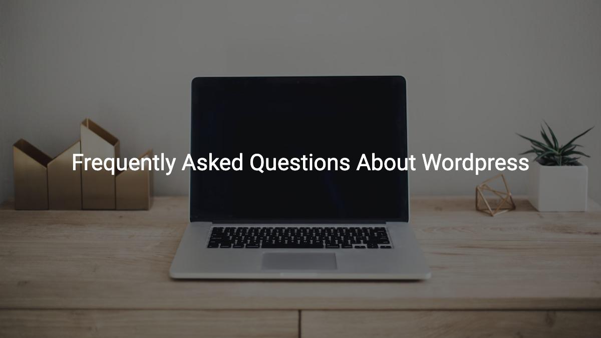 wordpress faq