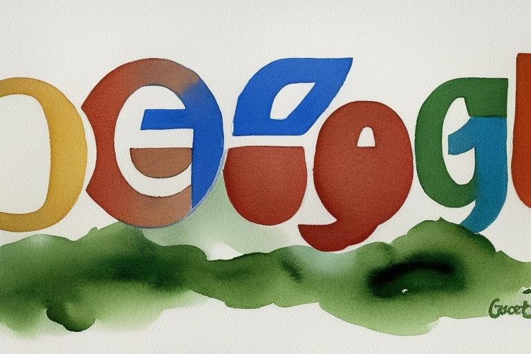 A google watercolor