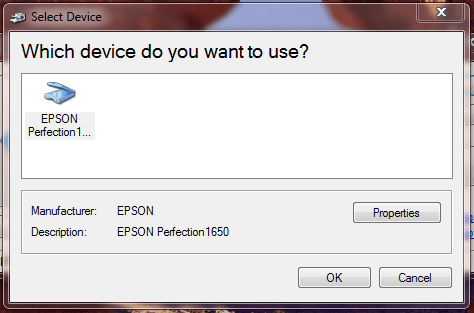 iCopy Scanner Selection iCopy Scanner Selection